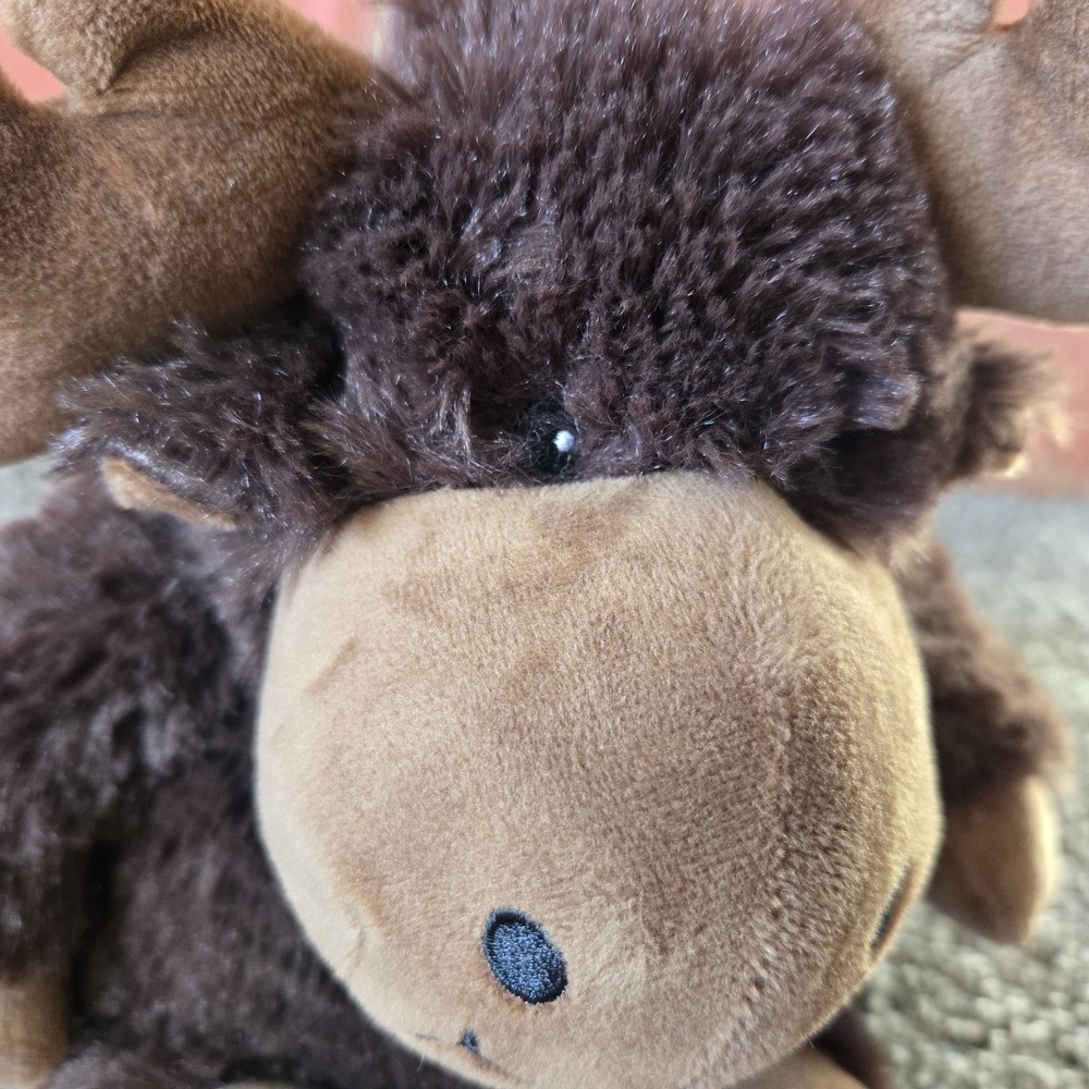 Warmies Moose Lavender Scent Soothing Microwave Heat Pack Weighted Plush 13" - Picture 9 of 10